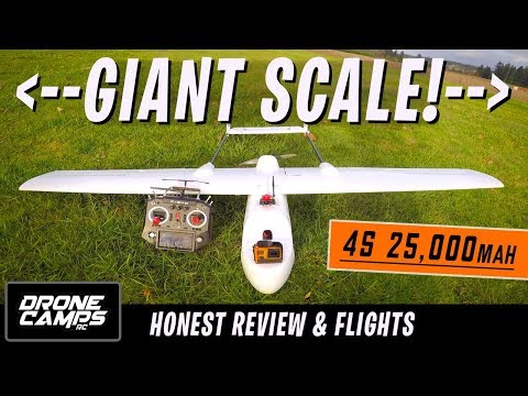 GIGANTIC LONG RANGE FPV PLANE! - Skyhunter 1800mm   Honest Review, Setup tips, & Flights - UCwojJxGQ0SNeVV09mKlnonA