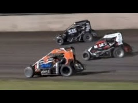 HIGHLIGHTS: USAC NOS Energy Drink National Midgets | Tri-City Speedway | 6/2/2022 - dirt track racing video image