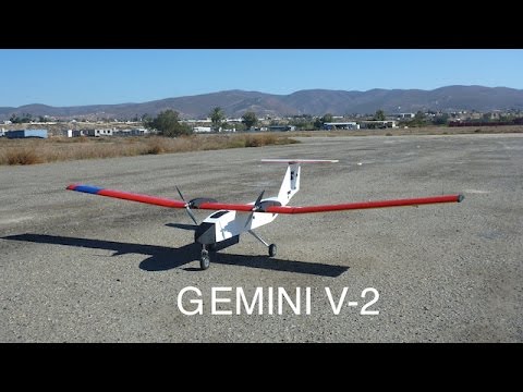 Gemini V-2 Custom UAV with Extensive Modifications - UCbrCZcn7-wrivxT0tIzLcZQ