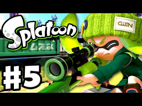 Splatoon - Gameplay Walkthrough Part 5 - Classic Squiffer! (Nintendo Wii U) - UCzNhowpzT4AwyIW7Unk_B5Q
