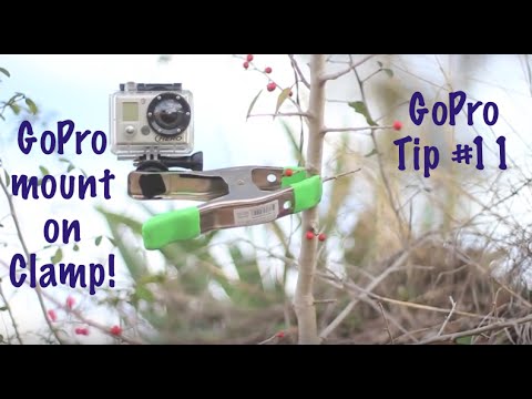 Tripod Mount On Clamp - GoPro Tip #11 - UCTs-d2DgyuJVRICivxe2Ktg