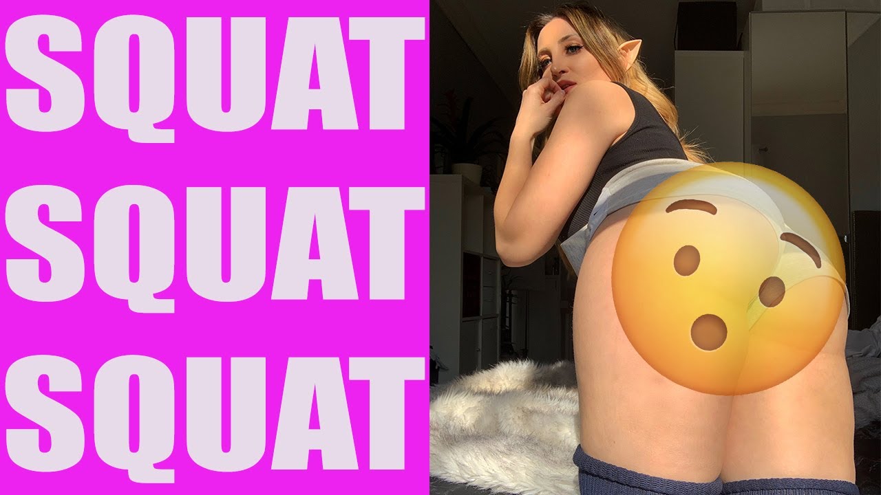 This booty video is INSANE! 1 Hour of squats…*hard mode I HOLLY WOLF