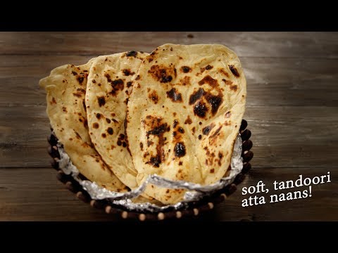 Atta Naan - Tandoori in Tawa - No Yeast / No Oven Recipe - CookingShooking