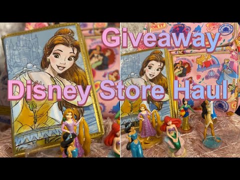 💗🛍DISNEY STORE HAUL & GIVEAWAY #Disney #Princess #Giveaway 💗February 19, 2021