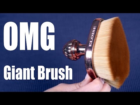 OMG ... WORLD'S LARGEST FOUNDATION BRUSH - UC4qk9TtGhBKCkoWz5qGJcGg