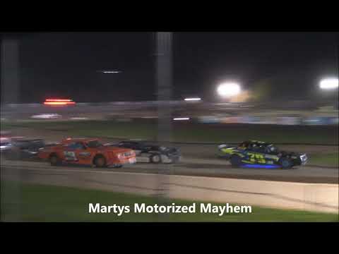 Brighton Speedway Thunder Stock Feature Race September 24, 2021 - dirt track racing video image