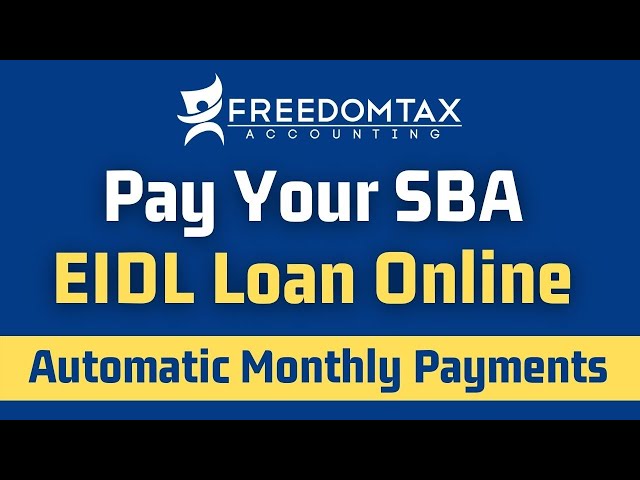 How to Pay Your Eidl Loan