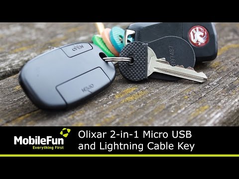 Olixar 2-in-1 Micro USB and Lightning Cable Key - UCS9OE6KeXQ54nSMqhRx0_EQ