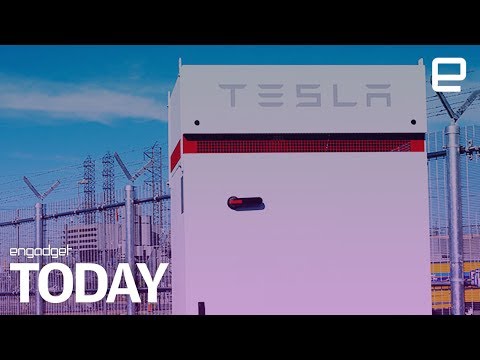 Tesla is building the world's largest backup battery array | Engadget Today - UC-6OW5aJYBFM33zXQlBKPNA