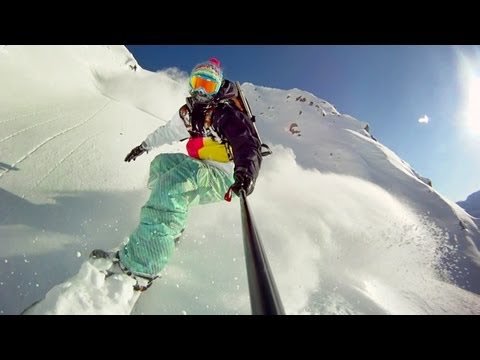 GoPro HD HERO camera: Snowboarding with the Pole Cam Mount - UCqhnX4jA0A5paNd1v-zEysw