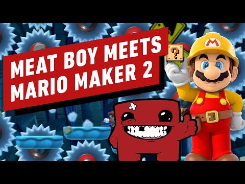 Super Mario Maker 2 Meets Super Meat Boy Forever in This Tough as Nails Level - UCKy1dAqELo0zrOtPkf0eTMw