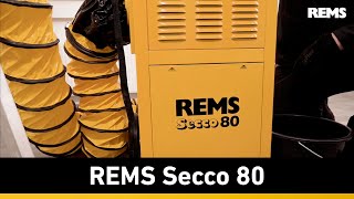 Õhukuivati REMS Secco 80 Set