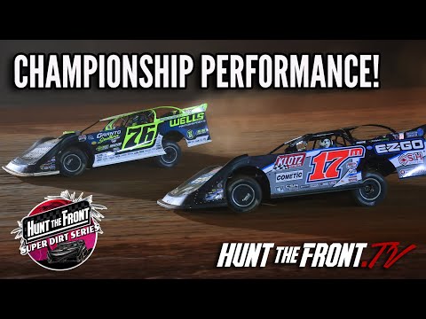 Highlights &amp; Interviews | Hunt the Front Season Finale at I-75 Raceway - dirt track racing video image