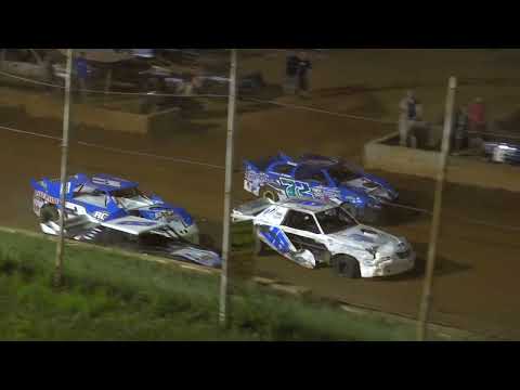 Stock 4 at Winder Barrow Speedway July 23rd 2022 - dirt track racing video image
