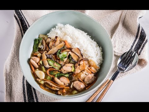 ข้าวหน้าไก่สไตล์ญี่ปุ่น Chicken Ankake Donburi : พลพรรคนักปรุง