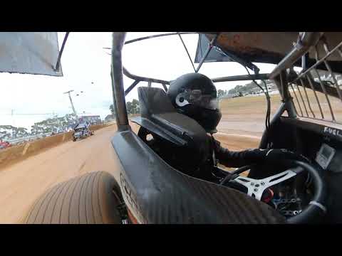 Chad Gardner Before The Rain Carrick Speedway 25/2/23 - dirt track racing video image