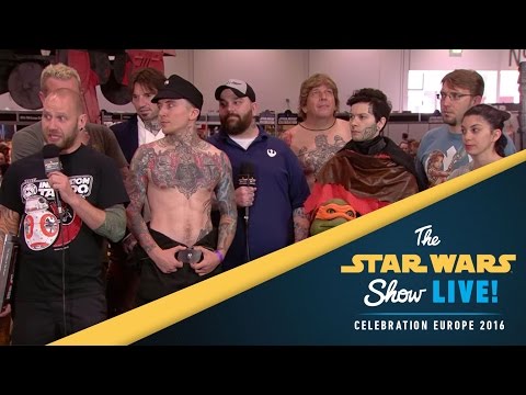 Star Wars Tattoos Interview | Star Wars Celebration Europe 2016 - UCZGYJFUizSax-yElQaFDp5Q