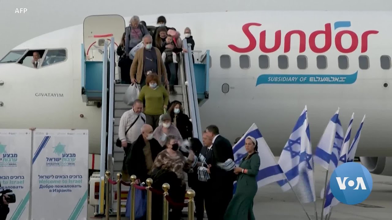 Ukraine War Sets Off Migration Wave of Russian Jews to Israel | VOANews