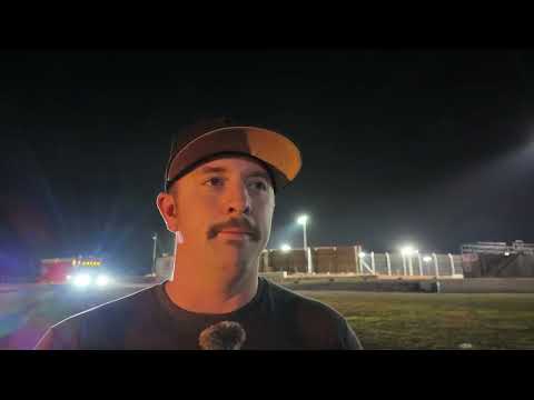 Brock Zearfoss discusses his runner-up finish Saturday night at BAPS Motor Speedway - dirt track racing video image
