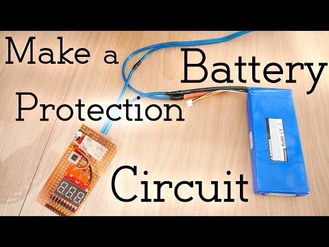 How to Make a Battery Protection Circuit (over-discharge protection) - UCUQo7nzH1sXVpzL92VesANw