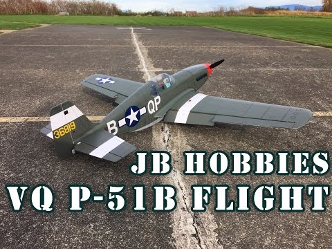 P-51B Boise Bee Mustang JB Hobbies, VQ First flights review - UCLqx43LM26ksQ_THrEZ7AcQ