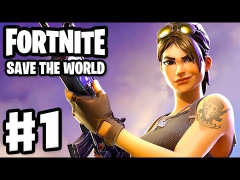 Fortnite: Save the World - Gameplay Walkthrough Part 1 - Stonewood (PC) - UCzNhowpzT4AwyIW7Unk_B5Q