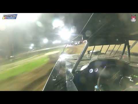 #88 Isaac Keepper - Cash Money Late Model - 7-20-2024 Springfield Raceway - In Car Camera - dirt track racing video image