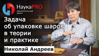 Николай Андреев - Задача об упаковке шаров в теории и практике
