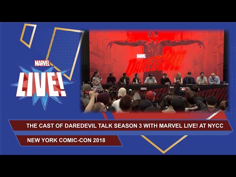 The cast of Marvel's Daredevil talks season 3 at NYCC 2018 - UCvC4D8onUfXzvjTOM-dBfEA