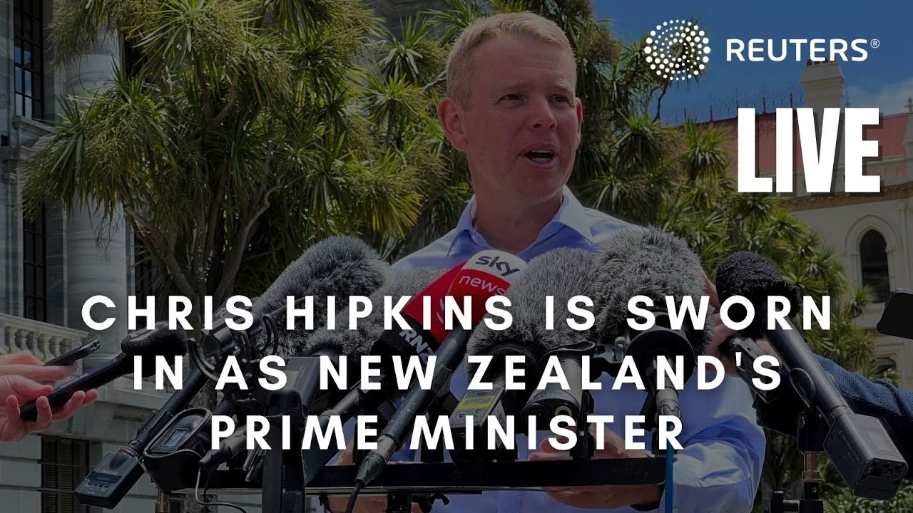 LIVE: Chris Hipkins is sworn in as New Zealand’s Prime Minister following resignation of Jacinda …