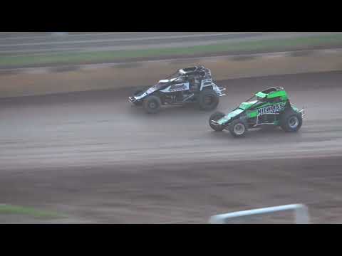 UMSS Traditional Sprint Feature - Cedar Lake Speedway 07/27/2024 - dirt track racing video image