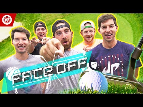 Dude Perfect Golf FACE OFF | Jon Rahm & Wesley Bryan - UCZFhj_r-MjoPCFVUo3E1ZRg