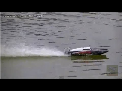 Turnigy Centurion RC Boat Maiden Testing - UCDmaPHBzr724MEhnOFUAqsA