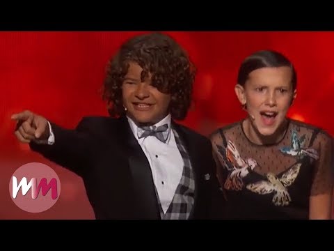 Top 10 Adorable & Funny Stranger Things Cast Moments - UC3rLoj87ctEHCcS7BuvIzkQ