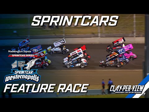 Sprintcars | Westernapolis, Maddington Series - Perth Motorplex - 26th Oct 2024 | Clay-Per-View - dirt track racing video image