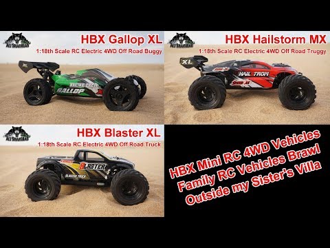 Fun Family RC Driving Challenges with HBX Mini Electric RC 4WD Vehicles - UCsFctXdFnbeoKpLefdEloEQ