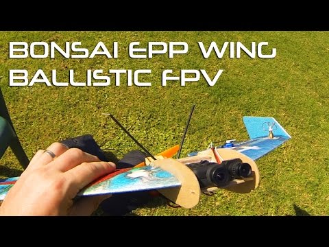 Bonsai EPP Wing | Ballistic FPV | Maiden flight - UCg2B7U8tWL4AoQZ9fyFJyVg