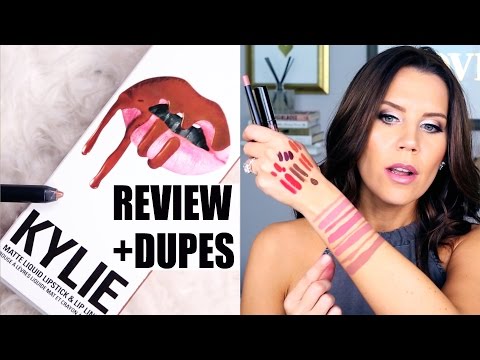 KYLIE JENNER LIP KITS REVIEW | Full Collection + Dupes - UC4qk9TtGhBKCkoWz5qGJcGg