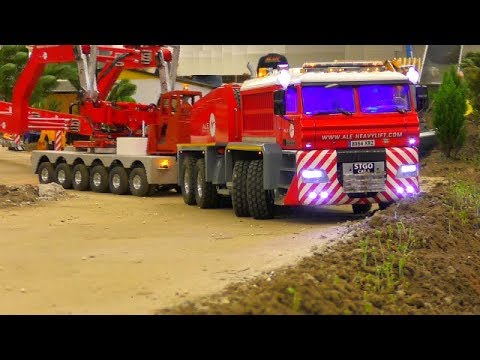 RC HAULAGE EXCTREME! UNIQUE SELF MADE RC VEHICLES IN ACTION! COOL RC SHOW INTERMODELLBAU 2018 - UCT4l7A9S4ziruX6Y8cVQRMw