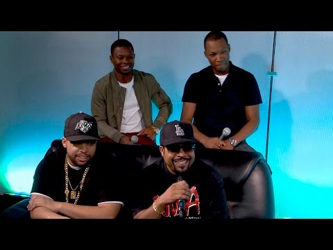 Ice Cube & Straight Outta Compton Cast Talk Film, Police Brutality + Cube's Favorite NWA song! - UC5RwNJQSINkzIazWaM-lM3Q