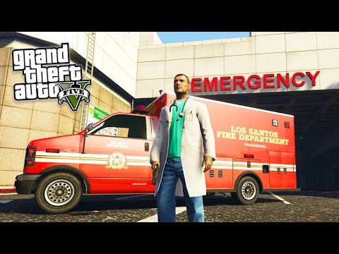 GTA 5 PC Mods - PLAY AS A PARAMEDIC MOD! GTA 5 Ambulance Missions Mod Gameplay (GTA 5 Mods Gameplay) - UC2wKfjlioOCLP4xQMOWNcgg