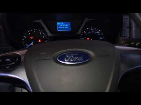 Reset Della Spia Service Su Un Ford Transit Ford Transit Mk