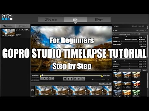 How To Edit Timelapses With GoPro Studio Tutorial | Tips & Tricks - UCoKMBuQ8YejlCbNm77ZL8jg