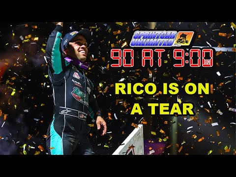 SprintCarUnlimited 90 at 9 for Wednesday, May 21st: Rico Abreu is on a tear that has no limits - dirt track racing video image