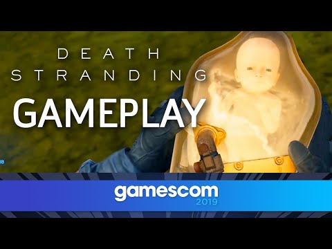 Death Stranding - Official Gameplay | Gamescom 2019 - UCbu2SsF-Or3Rsn3NxqODImw