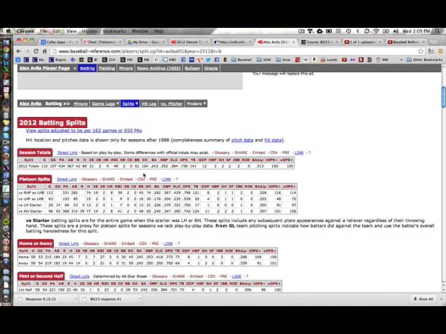 Sonny Gray’s Baseball Reference Page