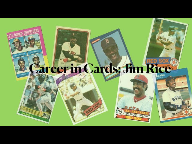 The Jim Rice Baseball Card You Need to Have