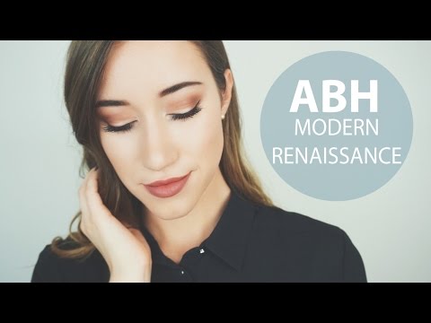 2 LOOKS 1 PALETTE | ABH Modern Renaissance | ALLIE G BEAUTY - UCLF42C7y73FKA8ye_5Nn-Kw