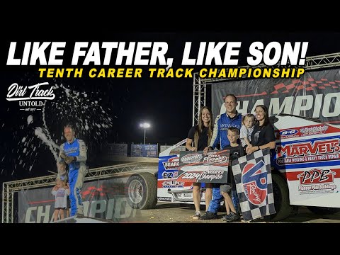 Billy Clinches History Making Track Championship At Bridgeport Speedway!! - dirt track racing video image