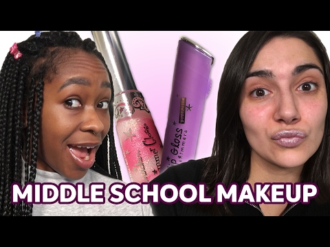 How We Did Our Makeup In Middle School • Saf & Freddie - UCbAwSkqJ1W_Eg7wr3cp5BUA